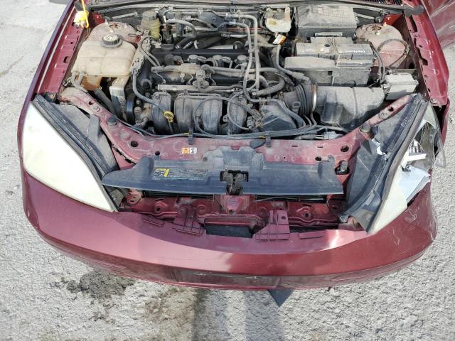 1FAHP34N76W132996 - 2006 FORD FOCUS ZX4 RED photo 11