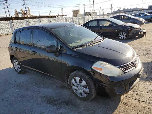 3N1BC13E28L416646 - 2008 NISSAN VERSA S BLACK photo 4