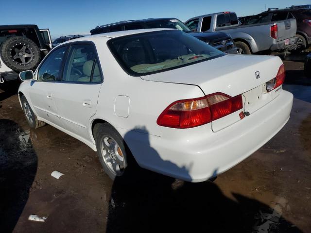 1HGCG1657YA079692 - 2000 HONDA ACCORD EX WHITE photo 2