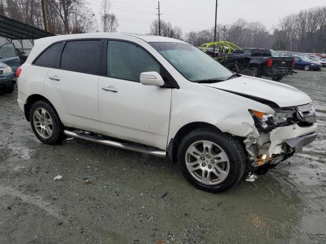 2HNYD282X8H503626 - 2008 ACURA MDX WHITE photo 4