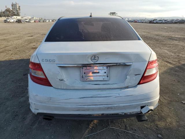 WDDGF5EB6BR179184 - 2011 MERCEDES-BENZ C 300 WHITE photo 6