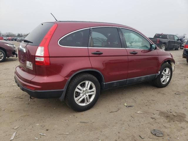 5J6RE3H5XBL061118 - 2011 HONDA CR-V EX RED photo 3