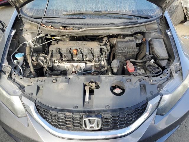 19XFB2F97DE283161 - 2013 HONDA CIVIC EXL ვერცხლისფერი ფოტო 11
