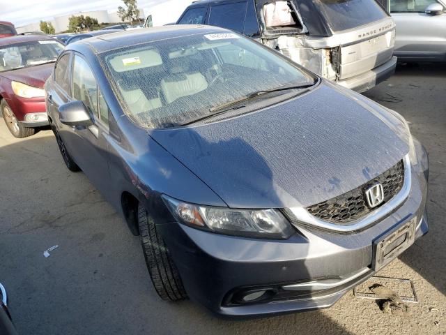 19XFB2F97DE283161 - 2013 HONDA CIVIC EXL ვერცხლისფერი ფოტო 4