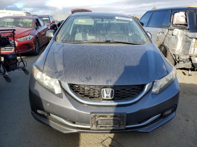 19XFB2F97DE283161 - 2013 HONDA CIVIC EXL ვერცხლისფერი ფოტო 5