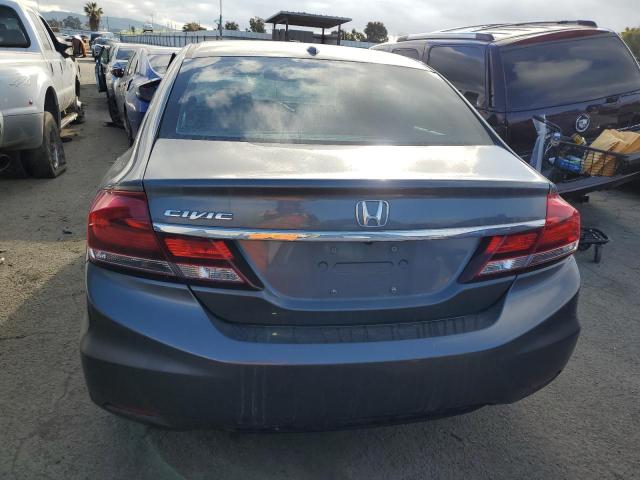 19XFB2F97DE283161 - 2013 HONDA CIVIC EXL ვერცხლისფერი ფოტო 6