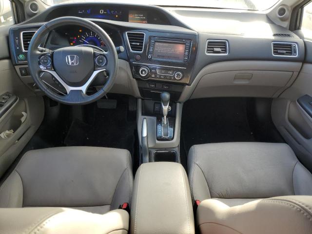 19XFB2F97DE283161 - 2013 HONDA CIVIC EXL ვერცხლისფერი ფოტო 8