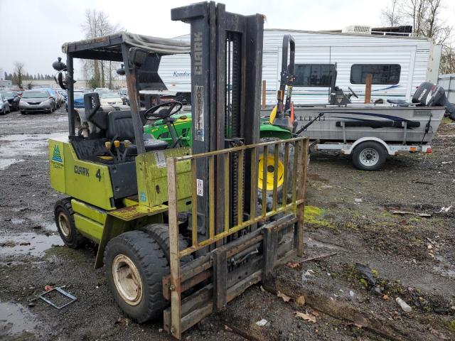 GP138MG636683FA - 1988 CLARK FORKLIFT FORKLIFT Yaşıl foto 1