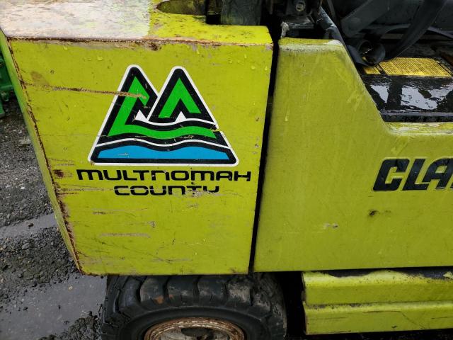 GP138MG636683FA - 1988 CLARK FORKLIFT FORKLIFT Yaşıl foto 9