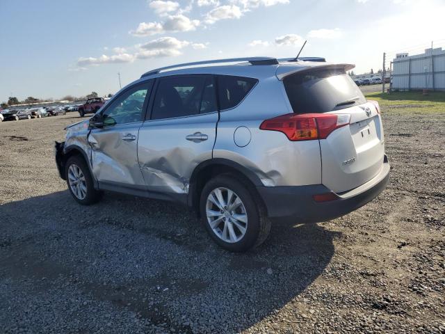 2T3YFREV2EW086229 - 2014 TOYOTA RAV4 LIMITED SILVER photo 2