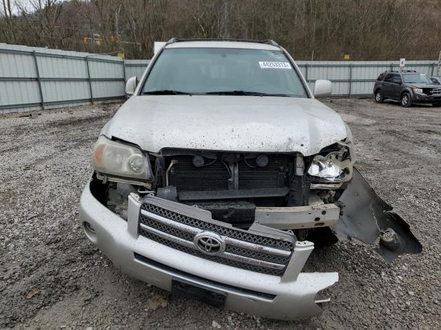 JTEDW21A260010553 - 2006 TOYOTA HIGHLANDER HYBRID SILVER photo 5