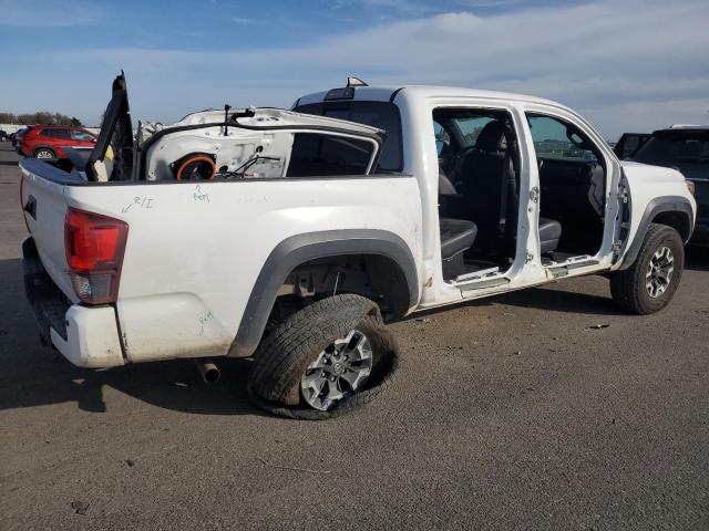 3TMCZ5AN4KM257821 - 2019 TOYOTA TACOMA DOUBLE CAB WHITE photo 3