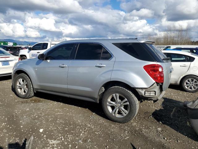 2GNALBECXB1242187 - 2011 CHEVROLET EQUINOX LS SILVER photo 2