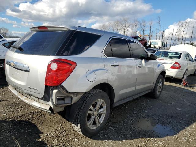 2GNALBECXB1242187 - 2011 CHEVROLET EQUINOX LS SILVER photo 3