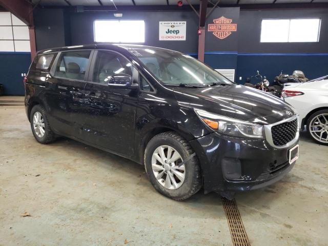 KNDMA5C10G6103748 - 2016 KIA SEDONA L BLACK photo 4