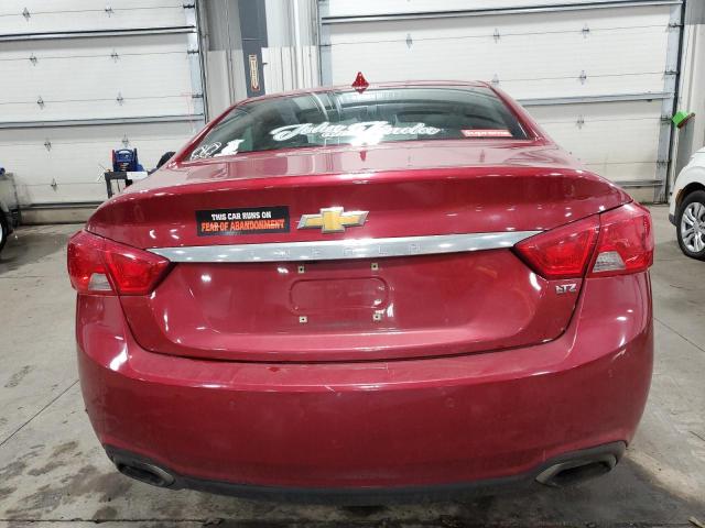 2G1155S36E9105836 - 2014 CHEVROLET IMPALA LTZ RED photo 6