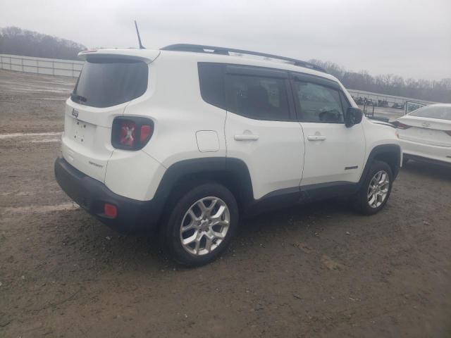 ZACCJBAB7JPJ22448 - 2018 JEEP RENEGADE SPORT Սպիտակ լուսանկար 3