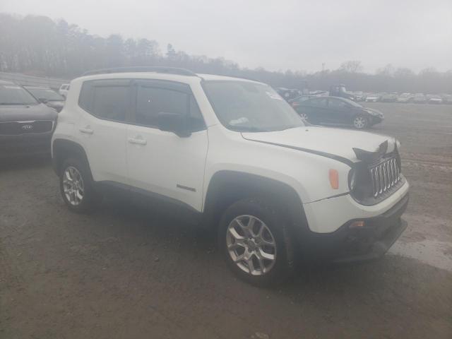 ZACCJBAB7JPJ22448 - 2018 JEEP RENEGADE SPORT Սպիտակ լուսանկար 4
