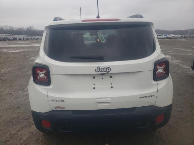 ZACCJBAB7JPJ22448 - 2018 JEEP RENEGADE SPORT Սպիտակ լուսանկար 6