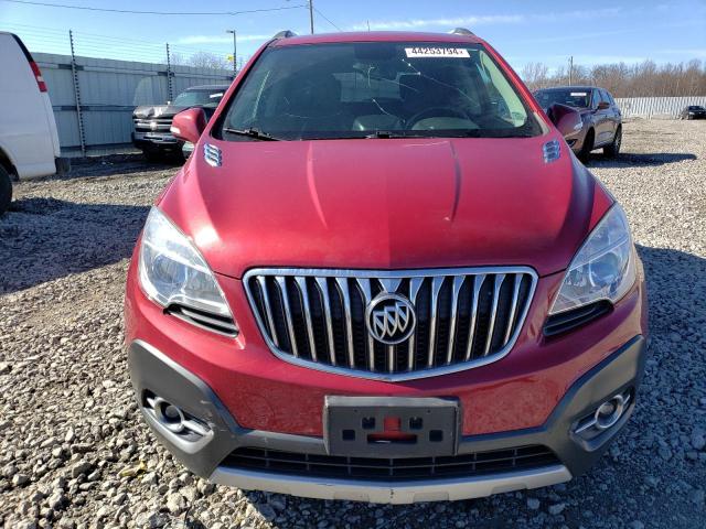 KL4CJBSB0FB245165 - 2015 BUICK ENCORE CONVENIENCE RED photo 5