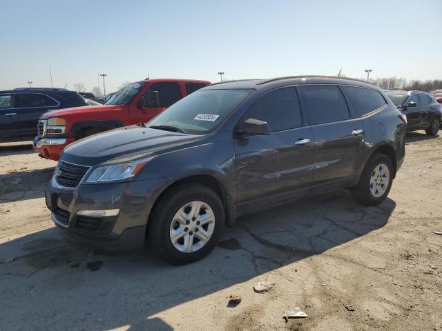 1GNKRFKD4DJ152016 - 2013 CHEVROLET TRAVERSE LS GRAY photo 1