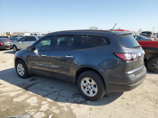 1GNKRFKD4DJ152016 - 2013 CHEVROLET TRAVERSE LS GRAY photo 2