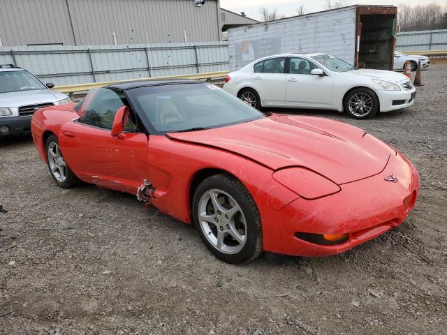 1G1YY22G225109947 - 2002 CHEVROLET CORVETTE RED photo 4