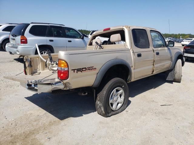 5TEGM92N73Z238979 - 2003 TOYOTA TACOMA DOUBLE CAB PRERUNNER GOLD photo 3