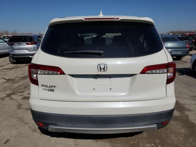 5FNYF5H50KB018582 - 2019 HONDA PILOT EXL WHITE photo 6