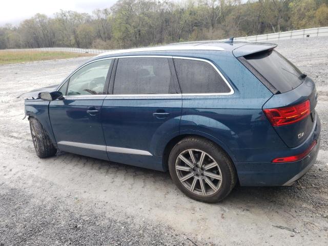 WA1VAAF76JD021582 - 2018 AUDI Q7 PRESTIGE BLUE photo 2