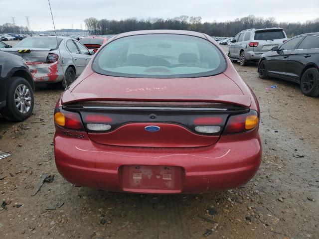 1FALP52U3TA148184 - 1996 FORD TAURUS GL RED photo 6