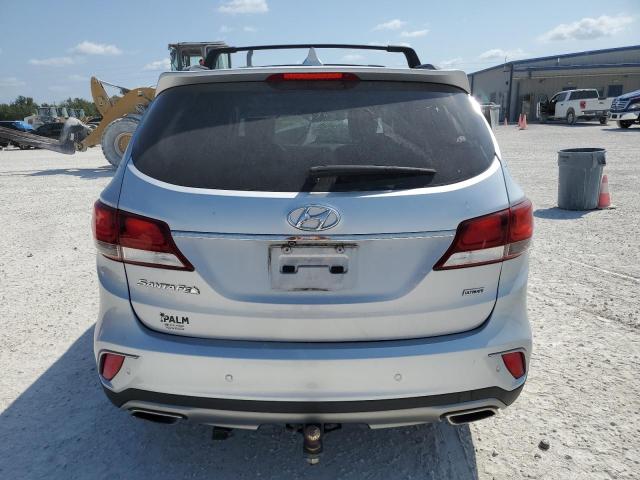 KM8SR4HFXHU209485 - 2017 HYUNDAI SANTA FE SE ULTIMATE SILVER photo 6