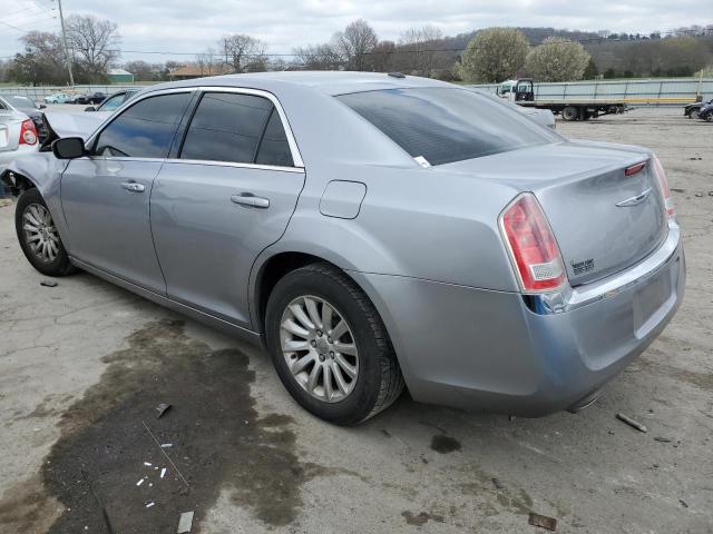 2C3CCAAG3EH377869 - 2014 CHRYSLER 300 SILVER photo 2