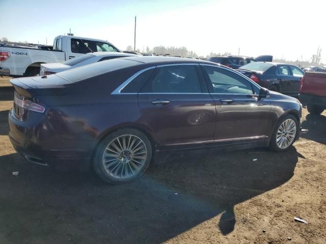 3LN6L2LU5DR825948 - 2013 LINCOLN MKZ HYBRID RED photo 3