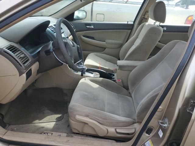 1HGCM56485A103677 - 2005 HONDA ACCORD LX BEIGE photo 7