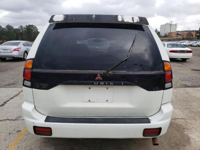 JA4LS31H3YP031446 - 2000 MITSUBISHI MONTERO SPORT LS WHITE photo 6