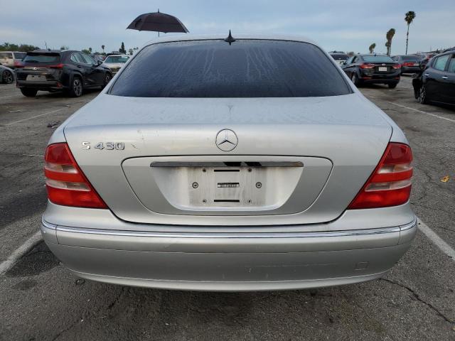 WDBNG70J0YA094145 - 2000 MERCEDES-BENZ S 430 SILVER photo 6