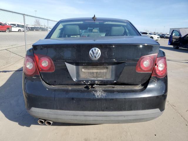 3VWRZ81K78M008095 - 2008 VOLKSWAGEN JETTA SE BLACK photo 6