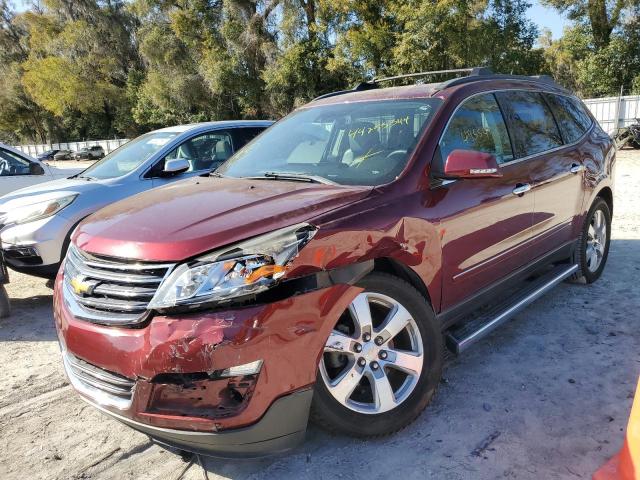 1GNKRJKD8GJ244074 - 2016 CHEVROLET TRAVERSE LTZ RED photo 1