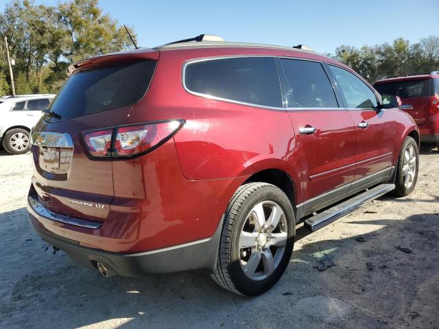 1GNKRJKD8GJ244074 - 2016 CHEVROLET TRAVERSE LTZ RED photo 3