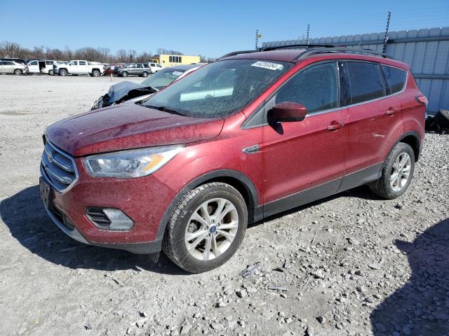 1FMCU0HD9JUA50099 - 2018 FORD ESCAPE SEL RED photo 1