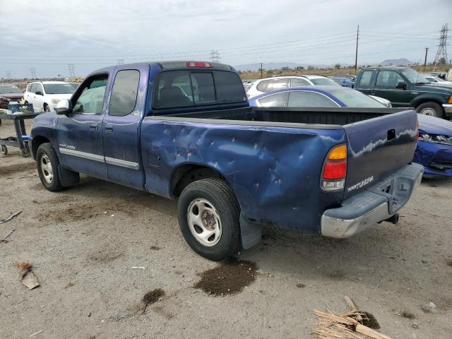5TBRN34143S395677 - 2003 TOYOTA TUNDRA ACCESS CAB SR5 BLUE photo 2