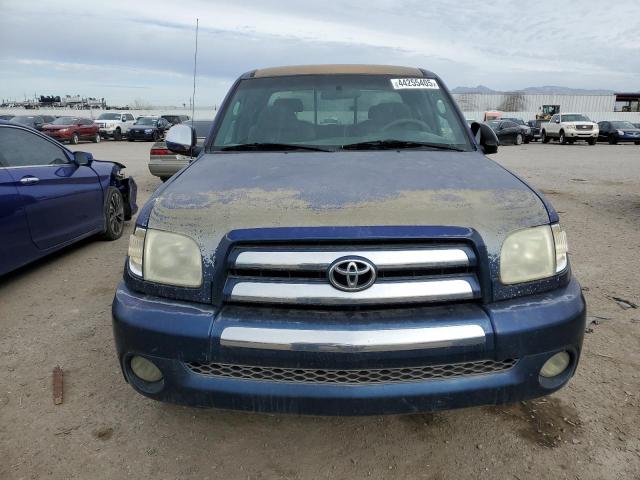 5TBRN34143S395677 - 2003 TOYOTA TUNDRA ACCESS CAB SR5 BLUE photo 5