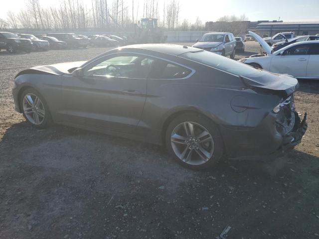 1FA6P8TH0K5182865 - 2019 FORD MUSTANG GRAY photo 2