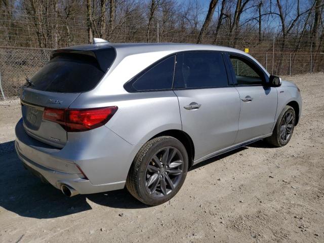 5J8YD4H02KL013743 - 2019 ACURA MDX A-SPEC SILVER photo 3