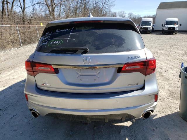 5J8YD4H02KL013743 - 2019 ACURA MDX A-SPEC SILVER photo 6