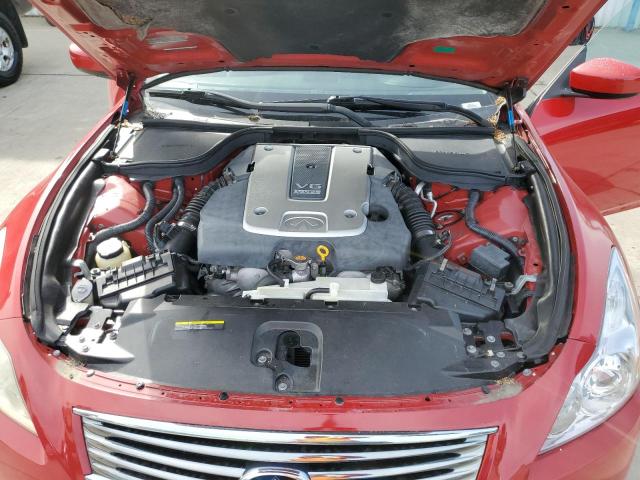 JNKCV66E09M724974 - 2009 INFINITI G37 BASE RED photo 11