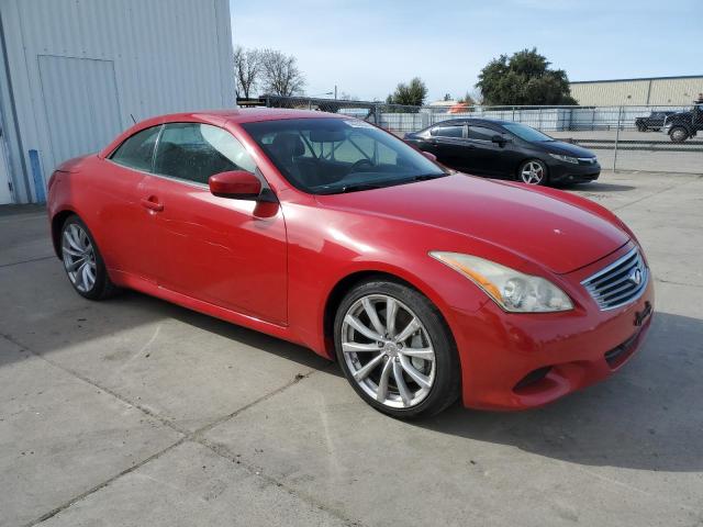 JNKCV66E09M724974 - 2009 INFINITI G37 BASE RED photo 4