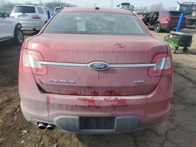 1FAHP2EW1CG112413 - 2012 FORD TAURUS SEL RED photo 6