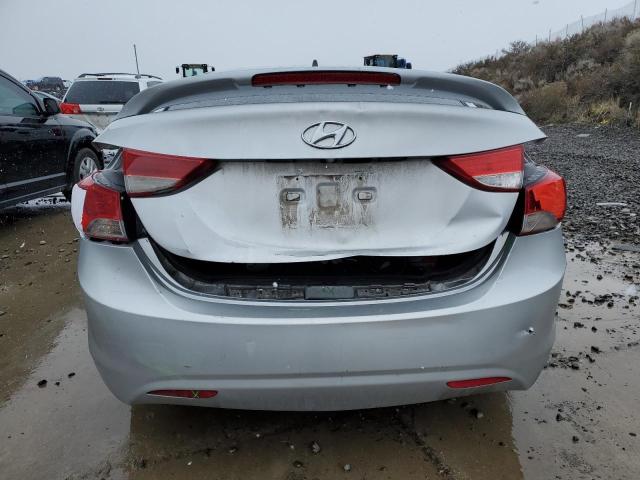 KMHDH4AE0DU769491 - 2013 HYUNDAI ELANTRA GLS SILVER photo 6